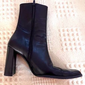 Charles David Square Toe Boots
